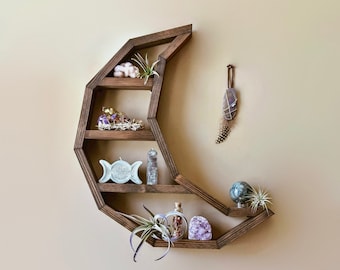 Mensola Luna - Decorazione per la casa Boho