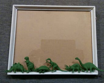 dinosaur photo frame etsy