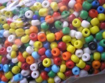 Colorful Plastic Beads Large Hole Mix Pig DIY Making 15mm 100 pc Girl Kid Child