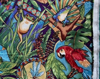 Jennifer Sampou "Rainforest" for Robert Kaufman – sold by the half yard