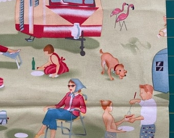 Michael Miller Fabrics CX3978 Trailer Travel