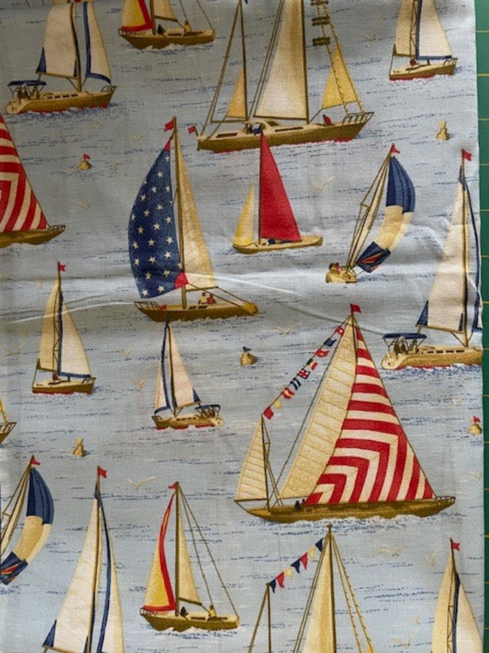 Patty Reed Designs 2014 for Fabric Traditions Sailboats – Sold by the ...
