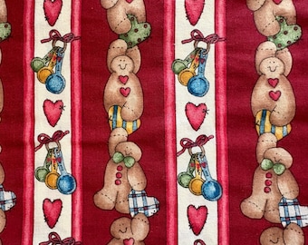 Gingerbread Dianna Marcum for Marcus Bros. - sold by the half yard