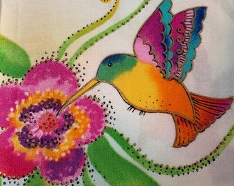 Flying Colors II by Laurel Burch for Clothworks – sold by the half yard