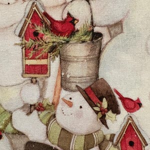 Packed Snowmen CP67019 Susan Winget – sold by the half yard