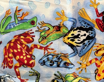 Daisy Kingdom #4704 Leaping Amphibians Border - sold by the half yard