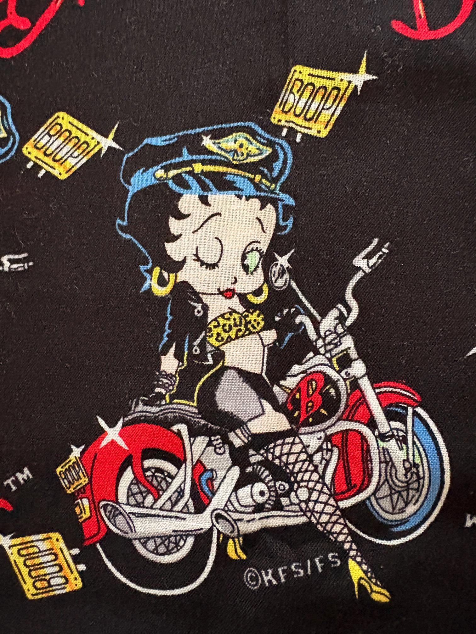 Betty Boop on Motorcycle - Etsy