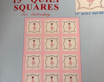 15" Quilt Squares Ballerina