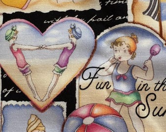 Joy Hall Patt#4836 – sold by the half yard, patchwork design