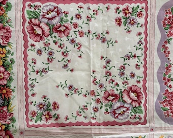 Hooked on Hankies by RJR Fabrics panel
