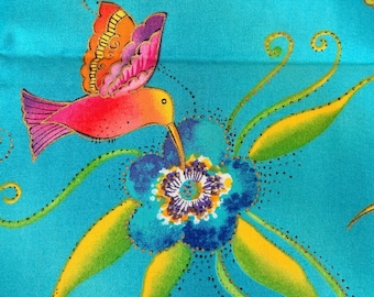 Flying Colors II by Laurel Burch for Clothworks – sold by the half yard