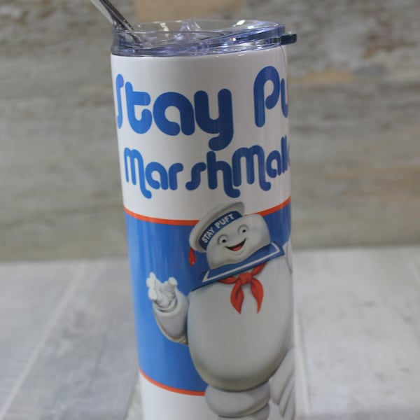 Stay Puft Marshmallows Ghostbusters 20oz Stainless Steel Tumbler