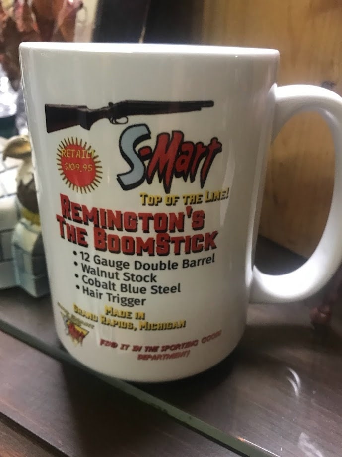 Army of Darkness BOOMSTICK Mug 15 Oz Etsy