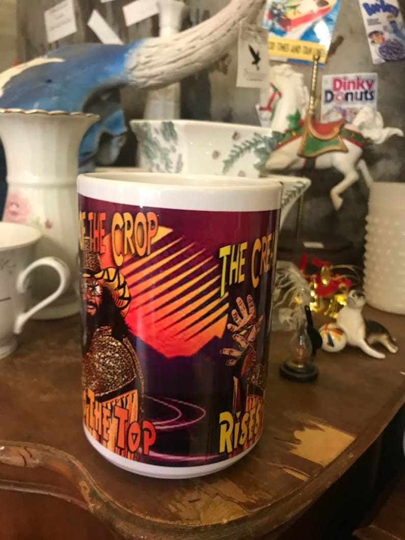 Macho Man Randy Savage Cream Of The Crop Coffee Mug Macho Man Randy Savage Cream Of The Crop Coffee Mug