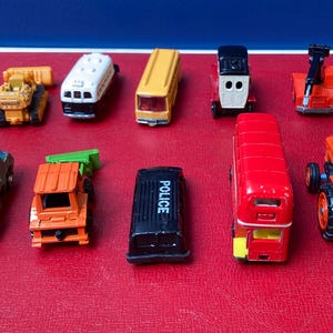 Toy Vehicles, Matchbox Size Vehicles (all 12 for the price!)