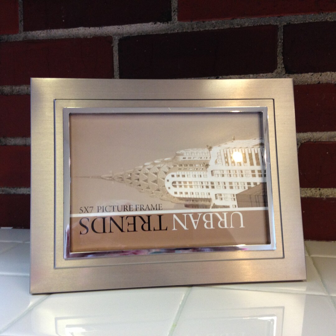 Photo Frame of Pewter, for 5x7 Photo Etsy