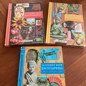 Golden Book Encyclopedias (all 3 for the price)
