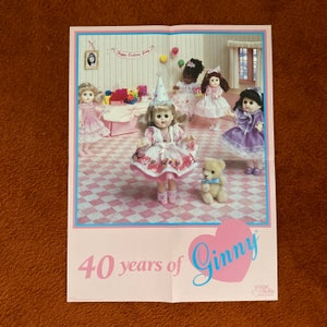 Ginny Doll Poster, 40 Jahre Ginny Poster
