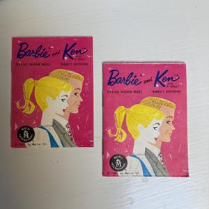 Barbie and Ken Teenage Fashion Model Brochure, Mattel 1961