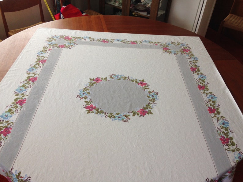 Tablecloth from 1950/'s Free US Shipping!