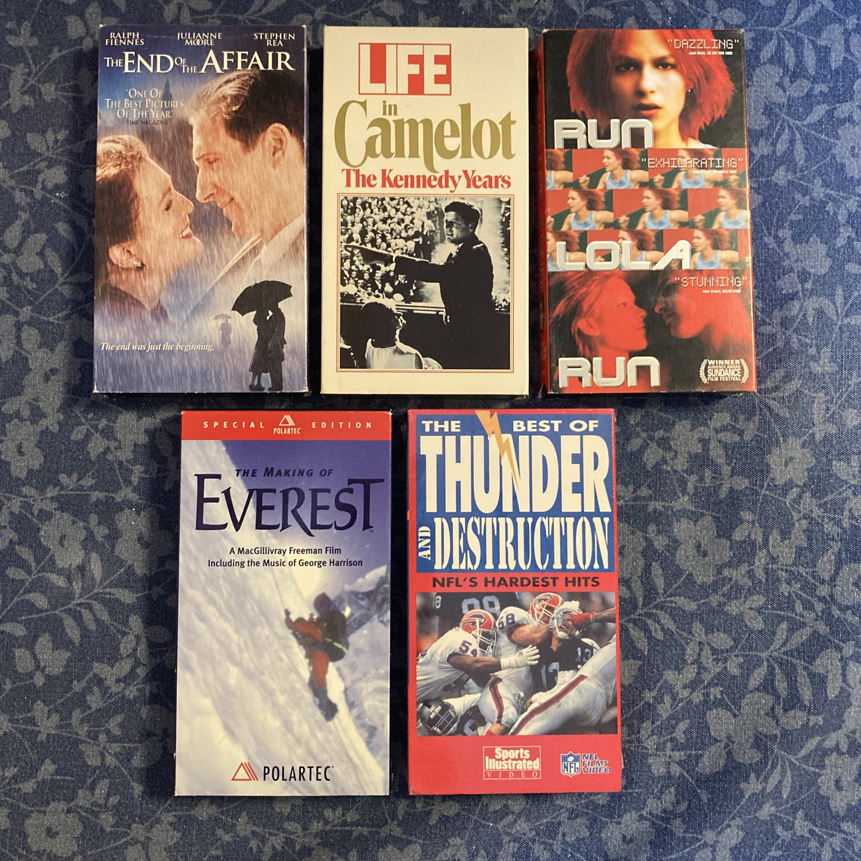VHS Tapes (all 5 for the price!)