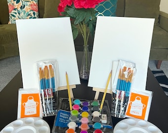 Paint Your Partner Date Night Box/ Perfect for Anniversaries/Fun Paint Activity/Date Night Gift/Adult/Paint & Sip/Christmas gift for His/Her