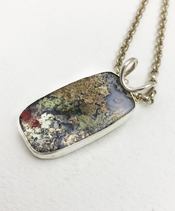 Moss Agate Pendant
