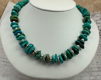 Turquoise and Sterling Silver necklace