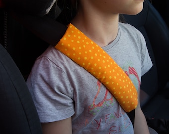 Seat belt padding made from organic cotton - made in Germany