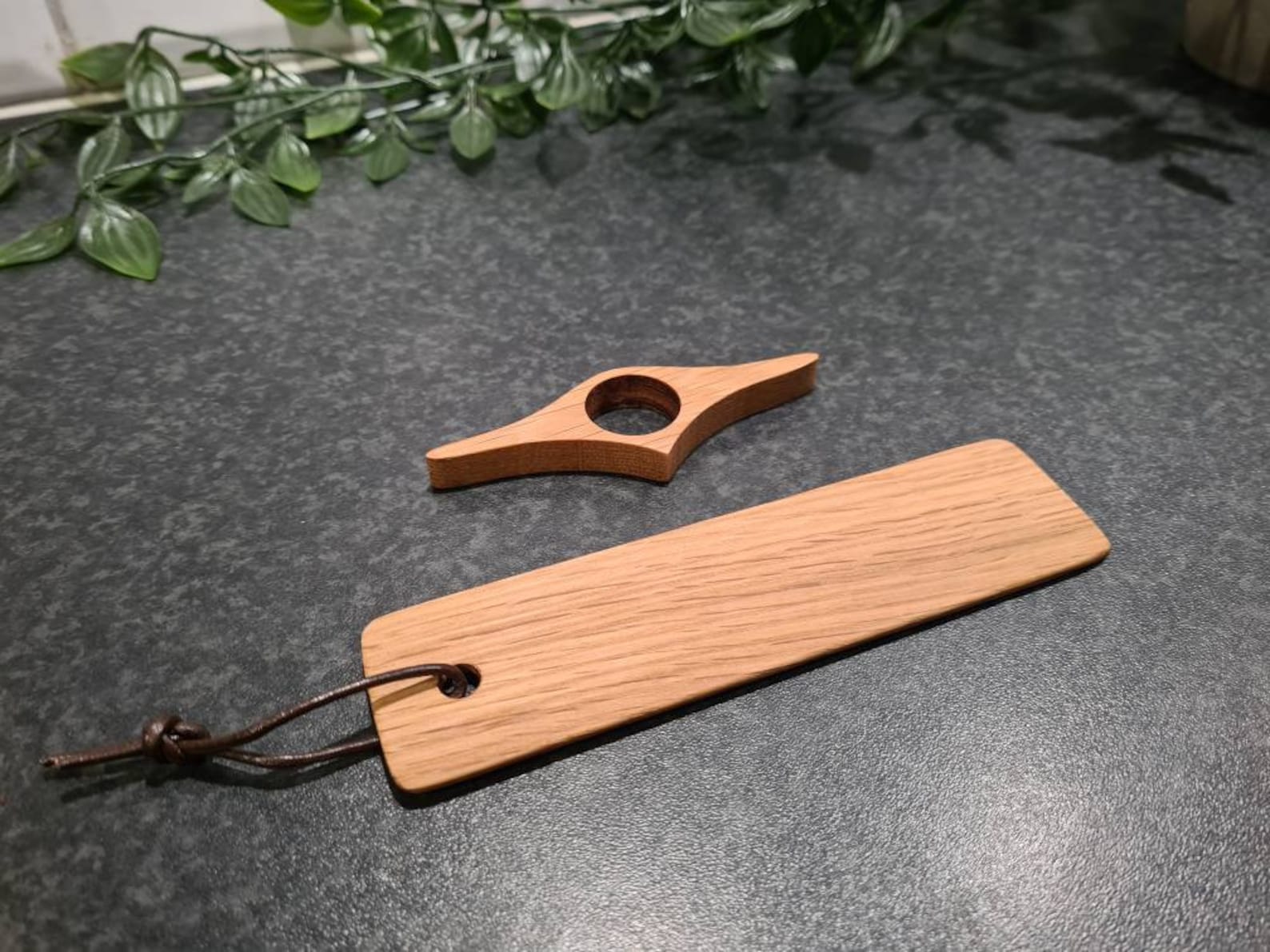 Solid Hardwood Bookmark and Book Opener Set. Etsy