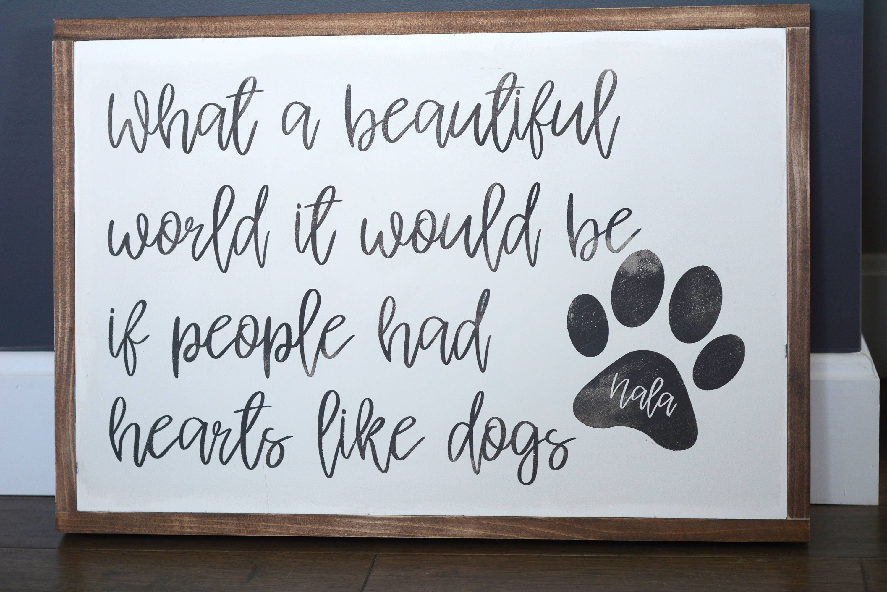 What a wonderful world it would be if people had hearts like Etsy