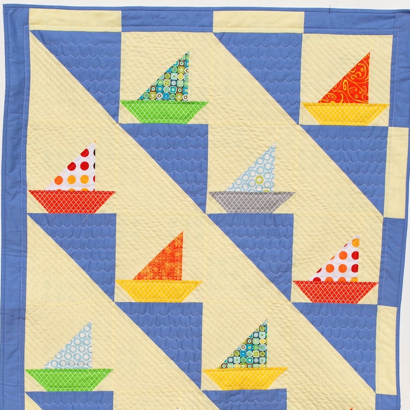 Sailboat Quilt Pattern Etsy