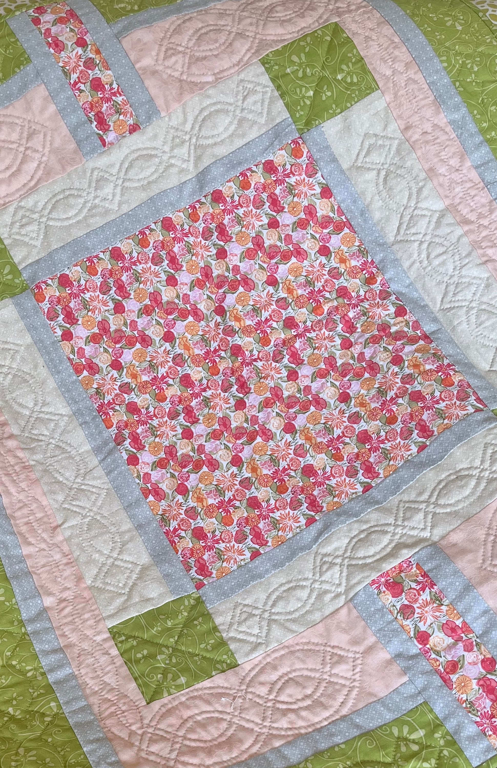 Pdf Baby Quilt Pattern..easy Quilt Pattern..lap Quilt..boho Etsy