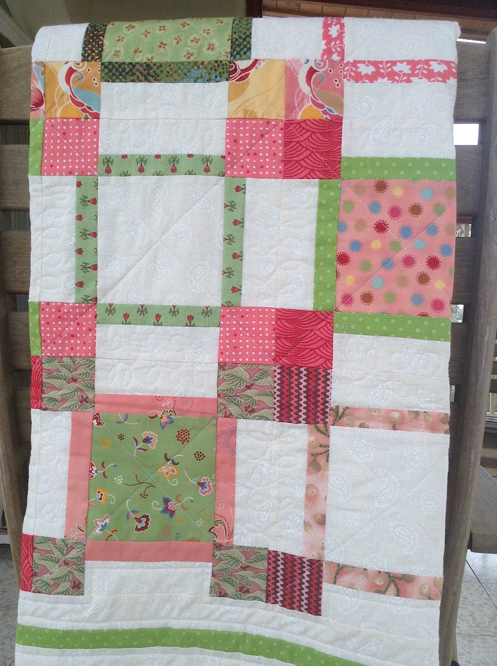 Pdf baby quilt pattern..quick and easy..charm pack or Etsy
