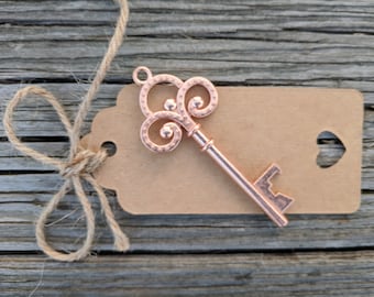 Rose Gold Party Favors, Rose Gold Wedding, Rose Gold Bridal Shower, Rose Gold Baby Shower, FREE Tags & Twine!!