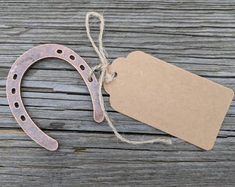 Wedding Horseshoe Favors, Western Wedding Favors, Lucky in Love, Country Wedding Favors, FREE Tags & Twine!