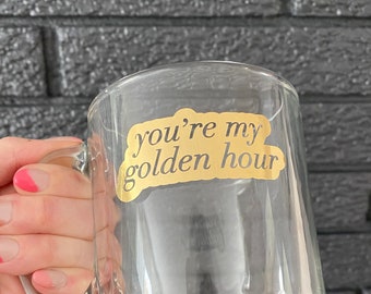 Golden Hour Quote Mug