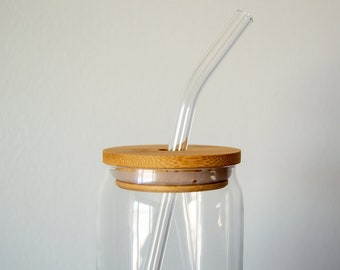 Reusable Clear Glass Straw