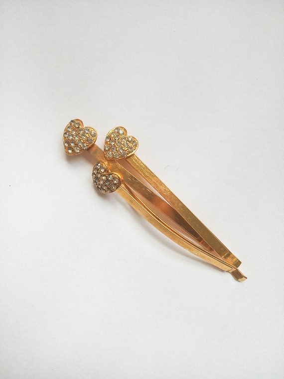 80s victorian edwardian bobby pins, NEVER USED go… - image 5