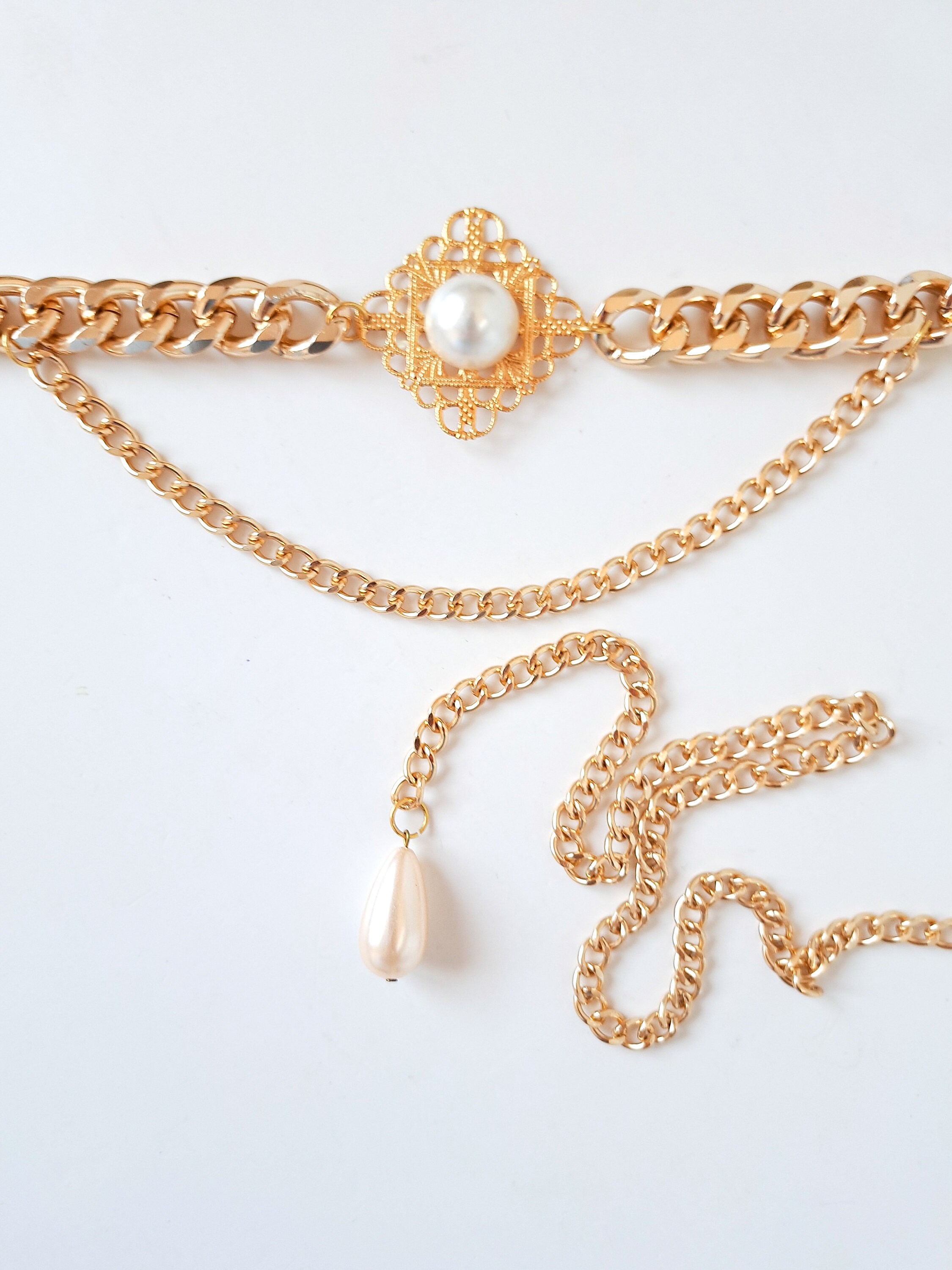 UNUSED 90s Gold Chain Belt With Pearl, Adjustable Chunky Chain Gold Metal Belt, Filigree Hips Chain Belt, Aluminium Gold Tone Metal Belt. - Etsy UNUSED 90s Gold Chain Belt With Pearl, Adjustable Chunky Chain Gold Metal Belt, Filigree Hips Chain Belt, Aluminium Gold Tone Metal Belt. - Etsy