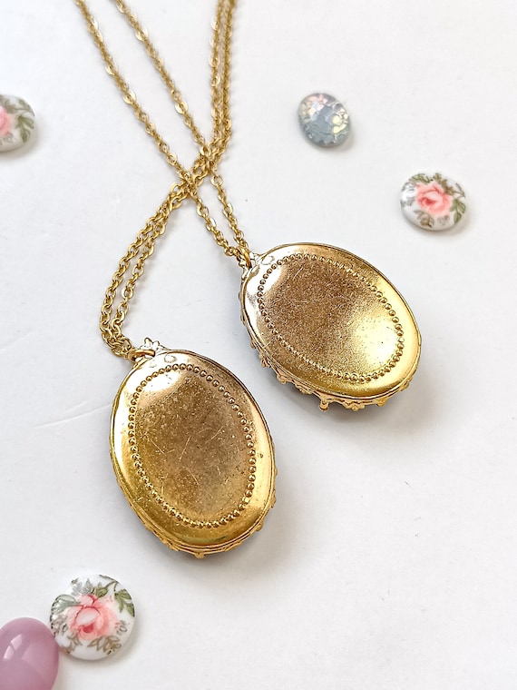 Three Graces cameo necklace, UNUSED VINTAGE Japan… - image 8