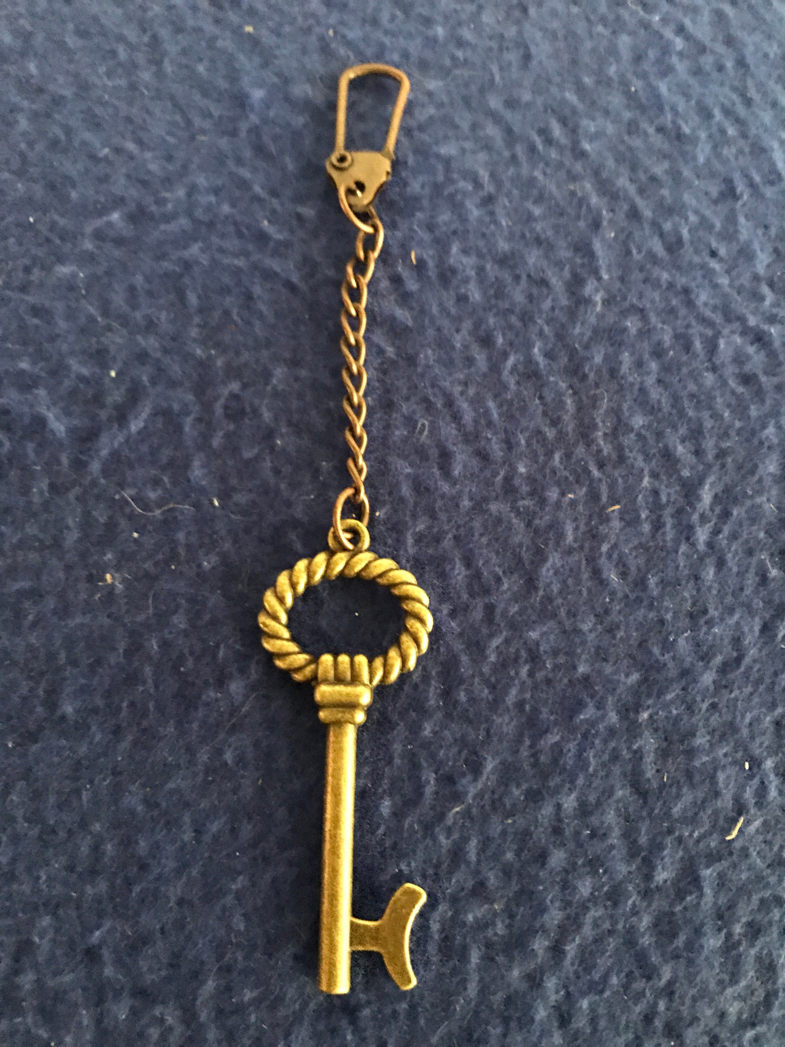 bronze key chain