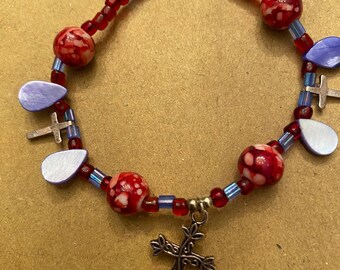 Three Crosses Bracelet