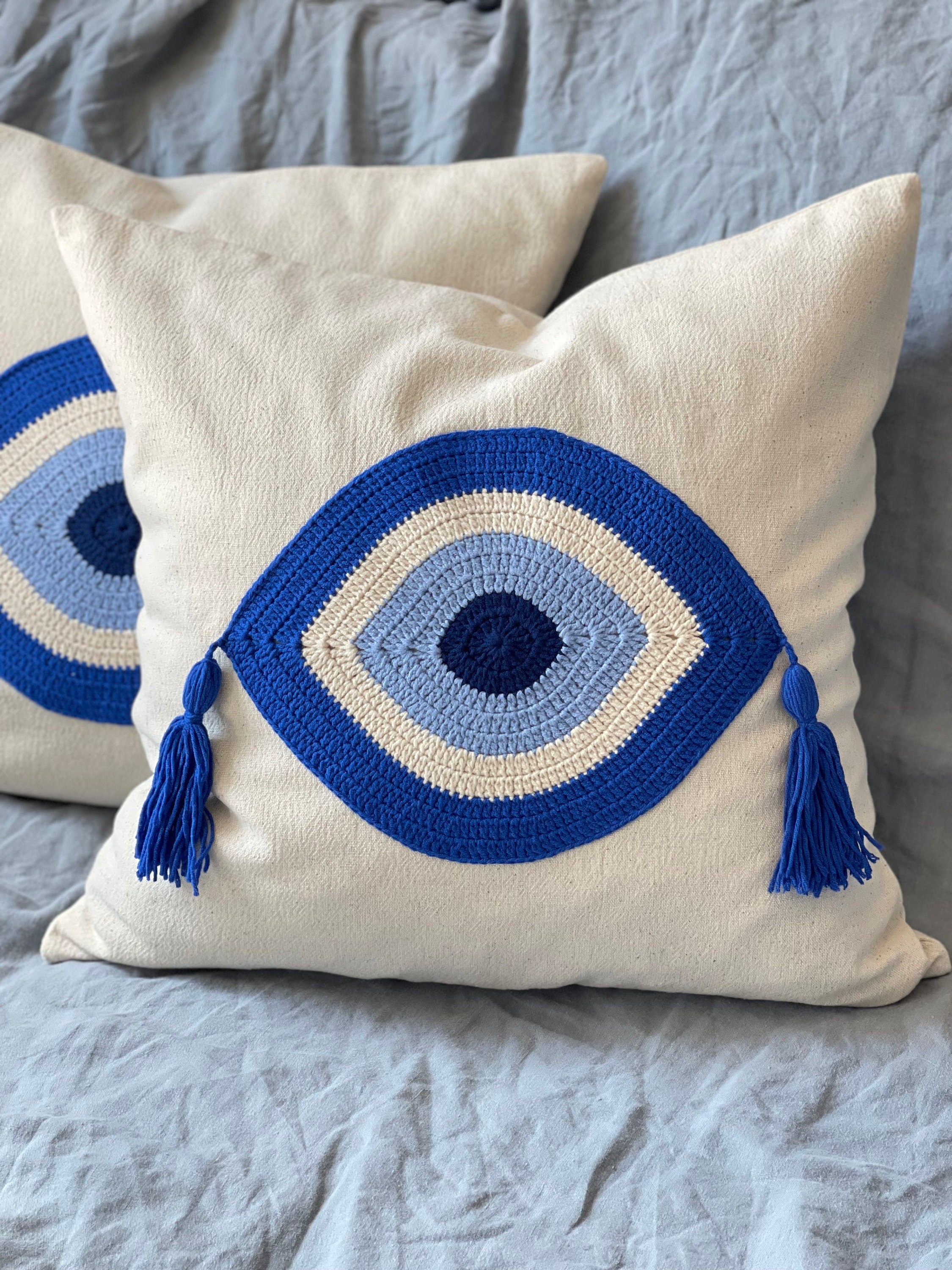 Evil eye online pillow cover