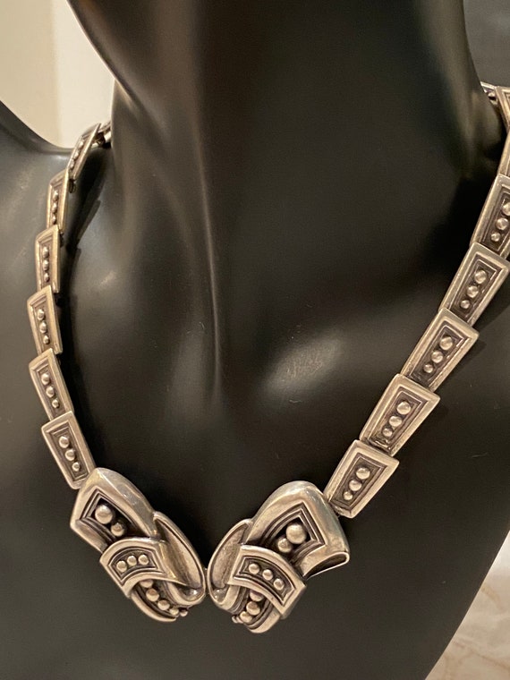 Margot de Taxco Necklace Sterlng Vintage