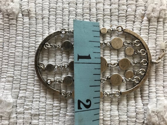 Silver Dangle Earrings  Bubble Look(Sale Price) - image 8