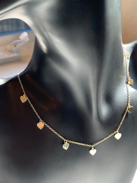 Gold Vermeil Heart Necklace