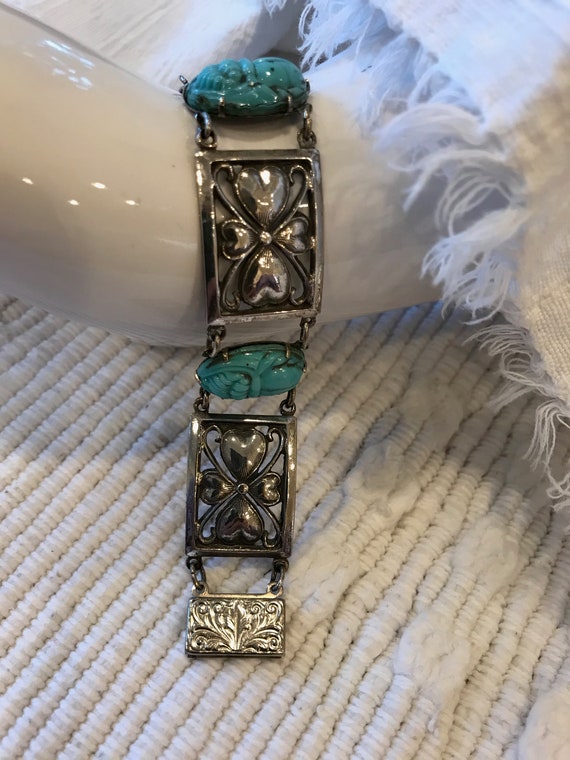 Egyptian Revival Bracelet Scarab - image 6