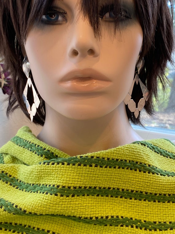 Mid Century Earrings Sterling