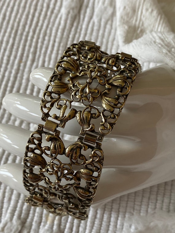 Gold Vermeil Bracelet Renaissance Revival European